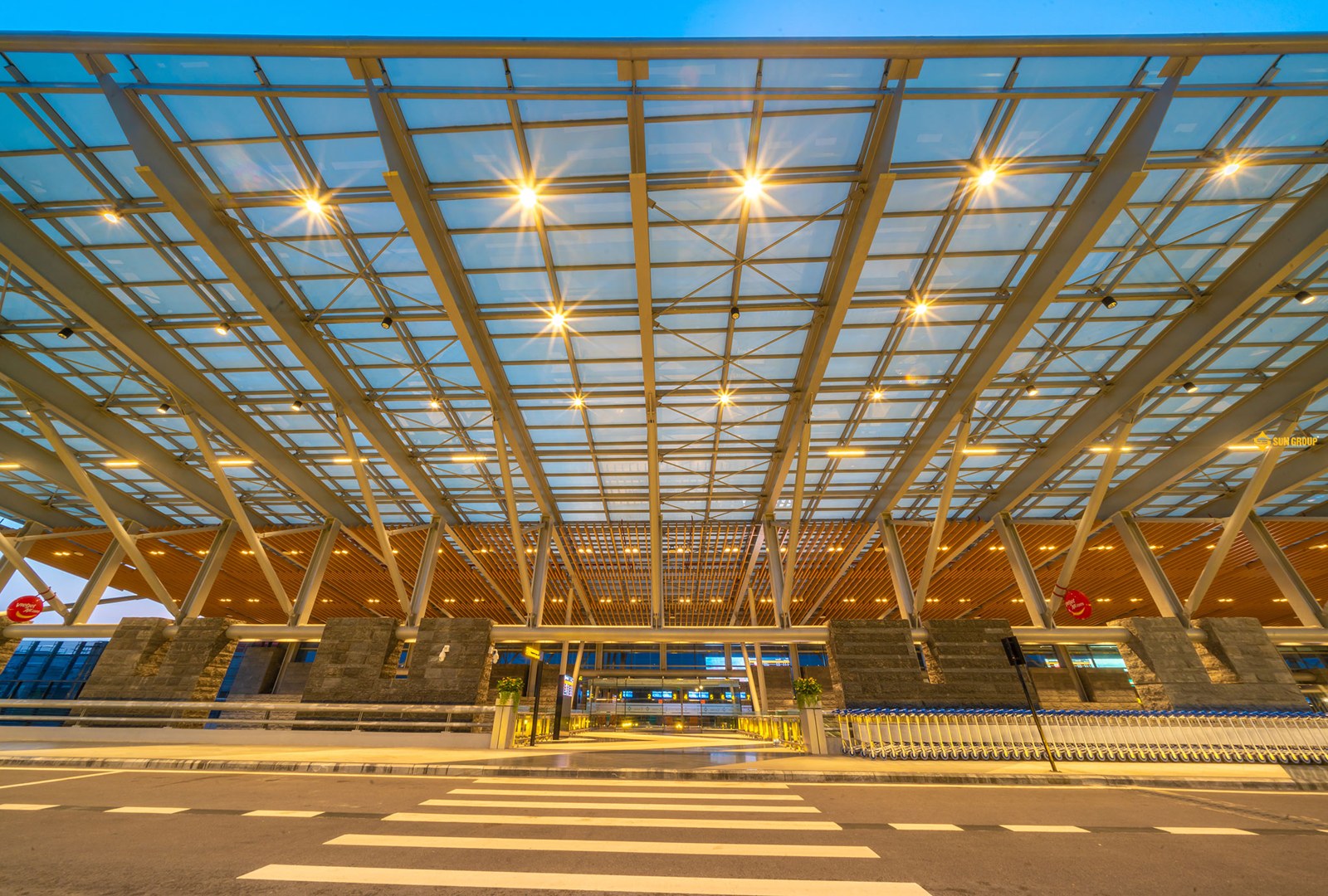 Passenger terminal at Van Don International Airport